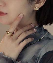 bonu.（ボヌ）の「【silver925】スタンダードオープンリング（リング）」