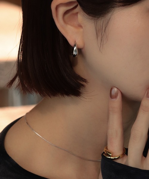 bonu.（ボヌ）の「【silver925】スタンダードオープンリング（リング・レディース・シルバー/ゴールド・FREE）」の4枚目の写真