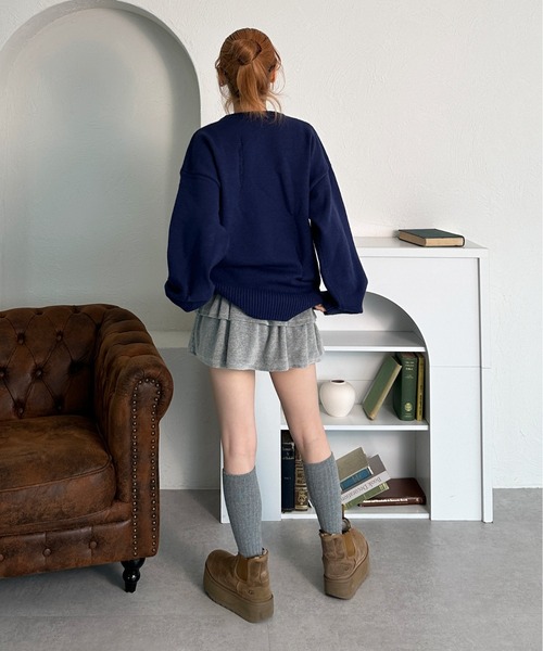 セール】ダメージ加工ニット（ニット/セーター）｜sedacle（セダクル