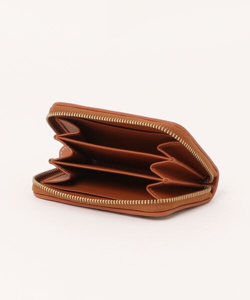 COACH（コーチ）の「エッセンシャル スモール ジップ アラウンド カード ケース・シグネチャー ジャカード（カードケース・レディース・ブラウン系その他・ONE）」の2枚目の写真