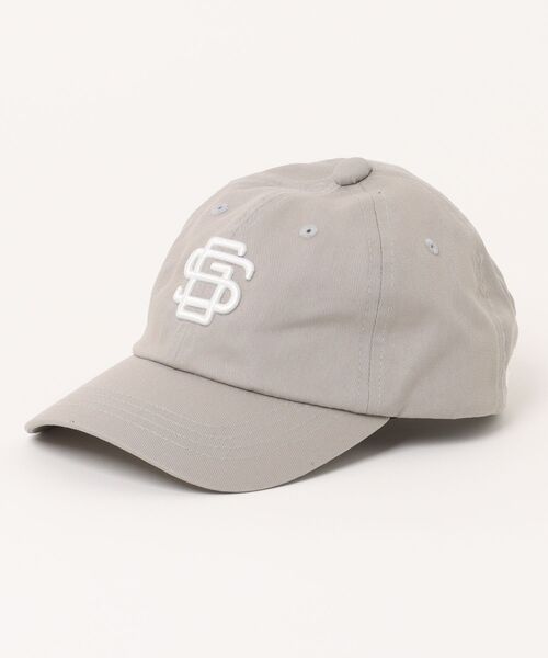 GROOVY COLORS（グルービーカラーズ）の「GROOVY Cap（キャップ・キッズ・ライトグレー/ネイビー・L/M）」の5枚目の写真