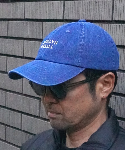 BROOKLYN OVERALL（ブルックリンオーバーオール）の「デニムウォッシュローキャップ（キャップ・メンズ・ネイビー/ブルー・FREE）」の13枚目の写真