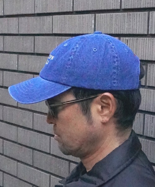 BROOKLYN OVERALL（ブルックリンオーバーオール）の「デニムウォッシュローキャップ（キャップ・メンズ・ネイビー/ブルー・FREE）」の14枚目の写真