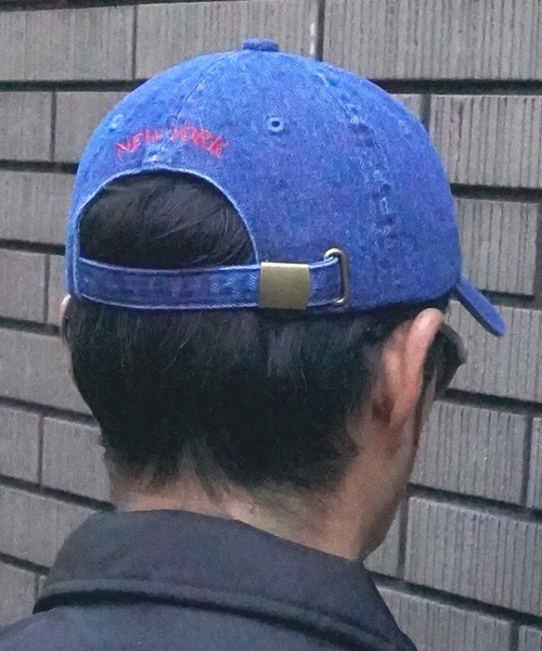 BROOKLYN OVERALL（ブルックリンオーバーオール）の「デニムウォッシュローキャップ（キャップ・メンズ・ネイビー/ブルー・FREE）」の16枚目の写真