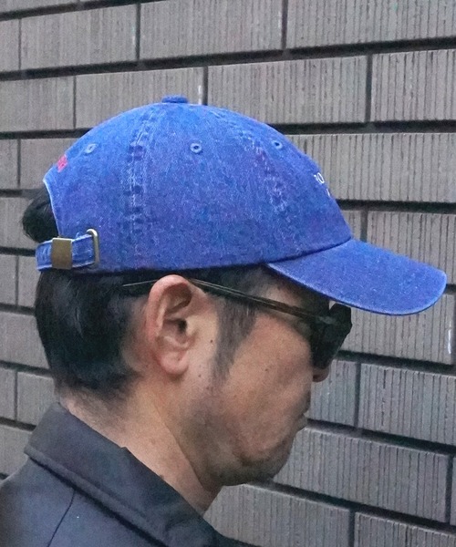 BROOKLYN OVERALL（ブルックリンオーバーオール）の「デニムウォッシュローキャップ（キャップ・メンズ・ネイビー/ブルー・FREE）」の17枚目の写真