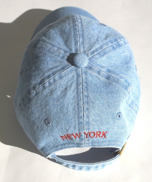 BROOKLYN OVERALL（ブルックリンオーバーオール）の「デニムウォッシュローキャップ（キャップ・メンズ・ネイビー/ブルー・FREE）」の21枚目の写真