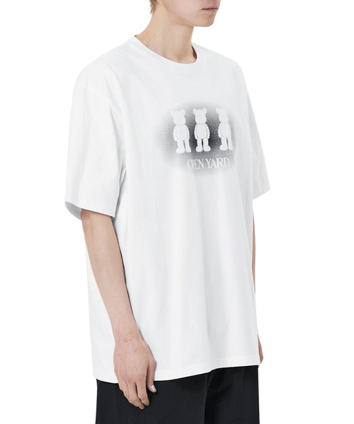 OY(オーワイ)の「『OY/オーワイ』 SHADOW ODOLLY TEE/シャドウオードリーティーシャツ(Tシャツ/カットソー・レディース・ホワイト/ブラック・XL/M)」の8枚目の写真