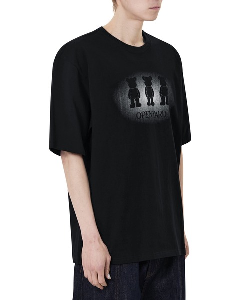 OY(オーワイ)の「『OY/オーワイ』 SHADOW ODOLLY TEE/シャドウオードリーティーシャツ(Tシャツ/カットソー・レディース・ホワイト/ブラック・XL/M)」の4枚目の写真