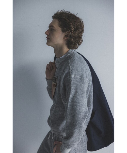 WAREHOUSE(ウエアハウス)の「WAREHOUSE & CO. / 別注 1924 SWEAT SHIRT(スウェット・メンズ・グレー・44/42/40/38)」の5枚目の写真