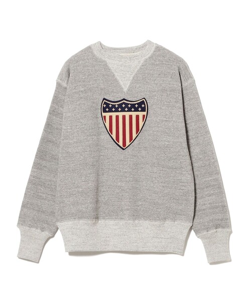 WAREHOUSE(ウエアハウス)の「WAREHOUSE & CO. / 別注 1924 SWEAT SHIRT(スウェット・メンズ・グレー・44/42/40/38)」の9枚目の写真