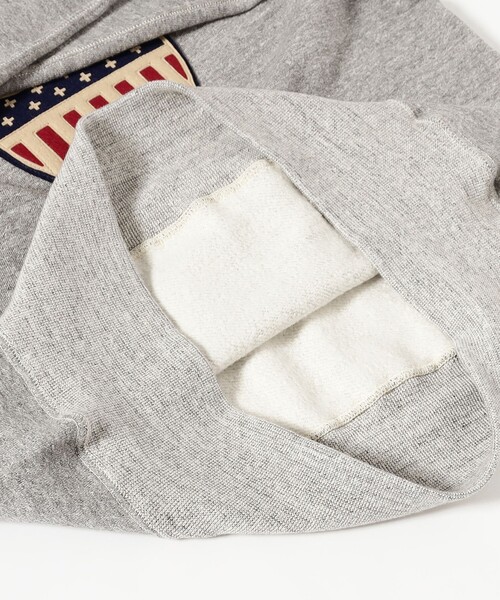 WAREHOUSE(ウエアハウス)の「WAREHOUSE & CO. / 別注 1924 SWEAT SHIRT(スウェット・メンズ・グレー・44/42/40/38)」の12枚目の写真