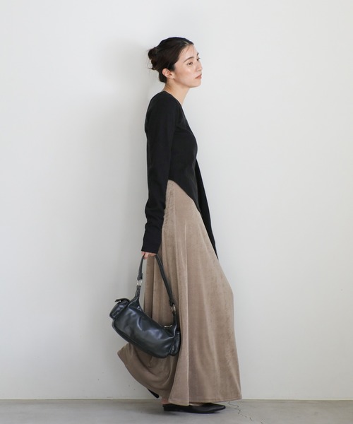 ホックデザインバックオープントップス（Tシャツ/カットソー）｜select