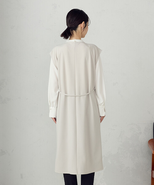 COMME CA ISM（コムサイズム）の「２ＷＡＹ ジレワンピース（ワンピース・レディース・ブラック/ライトグレー/ベージュ・FREE）」の17枚目の写真