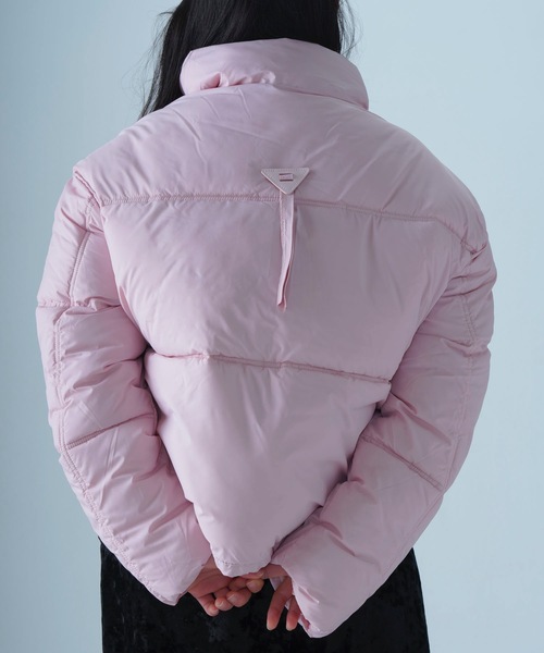 セール】スタンドポケットリボン中綿ブルソン（ブルゾン）｜roomy