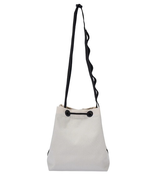 ROXY(ロキシー)の「SMART PURSE /ロキシー巾着ショルダーバック(ショルダーバッグ・レディース・ブラック/ベージュ・FREE)」の8枚目の写真