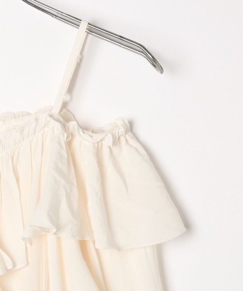 Heather（ヘザー）の「2WAYボリュームフリルブラウス　322068（シャツ/ブラウス・レディース・ピンク系その他/ブラック系その他/アイボリー/ブラック・FREE）」の7枚目の写真