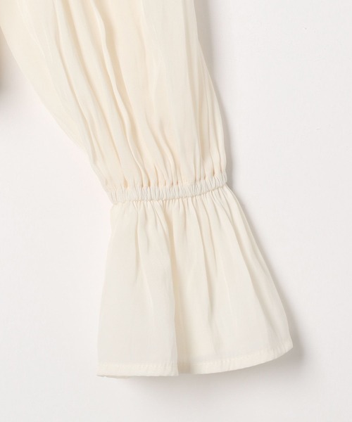 Heather（ヘザー）の「2WAYボリュームフリルブラウス　322068（シャツ/ブラウス・レディース・ピンク系その他/ブラック系その他/アイボリー/ブラック・FREE）」の8枚目の写真