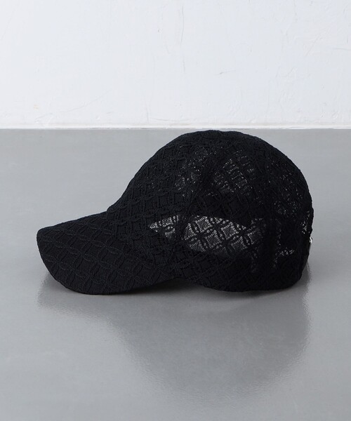 UNITED ARROWS(ユナイテッドアローズ)の「レース キャップ UV(キャップ・レディース・オフホワイト/ネイビー・FREE)」の13枚目の写真