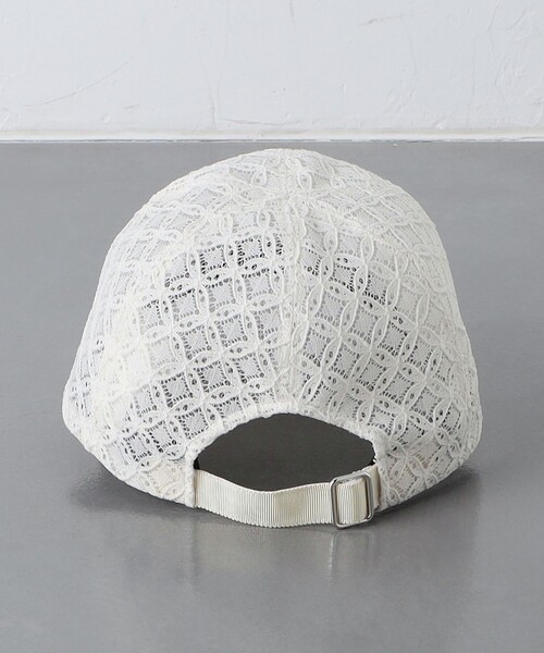 UNITED ARROWS(ユナイテッドアローズ)の「レース キャップ UV(キャップ・レディース・オフホワイト/ネイビー・FREE)」の20枚目の写真