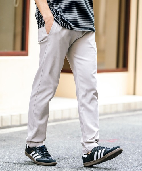 Rocky Monroe(ロッキーモンロー)の「接触冷感 多機能ストレッチイージーテーパードパンツ(その他パンツ・メンズ・ベージュ/グレー/オフホワイト/ブラック/インディゴブルー/ネイビー/サックスブルー/カーキ/ブルーグレー/チャコール・S/M/L/XL)」の4枚目の写真