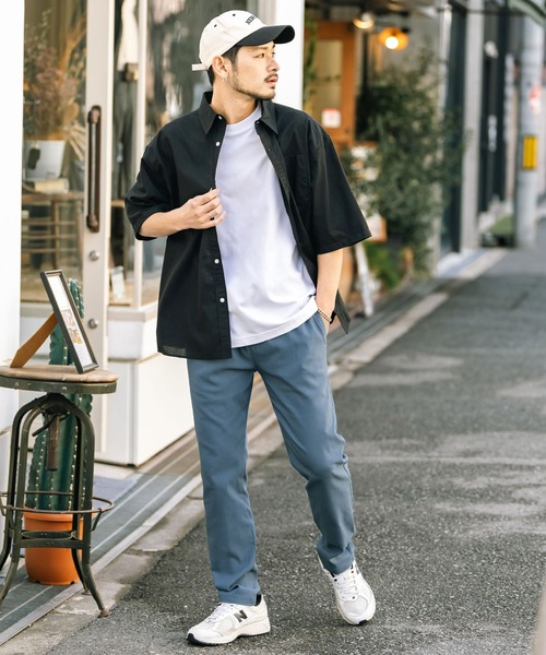 Rocky Monroe(ロッキーモンロー)の「接触冷感 多機能ストレッチイージーテーパードパンツ(その他パンツ・メンズ・ベージュ/グレー/オフホワイト/ブラック/インディゴブルー/ネイビー/サックスブルー/カーキ/ブルーグレー/チャコール・S/M/L/XL)」の17枚目の写真