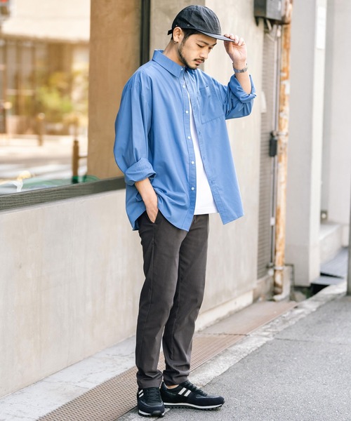 Rocky Monroe(ロッキーモンロー)の「接触冷感 多機能ストレッチイージーテーパードパンツ(その他パンツ・メンズ・ベージュ/グレー/オフホワイト/ブラック/インディゴブルー/ネイビー/サックスブルー/カーキ/ブルーグレー/チャコール・S/M/L/XL)」の22枚目の写真