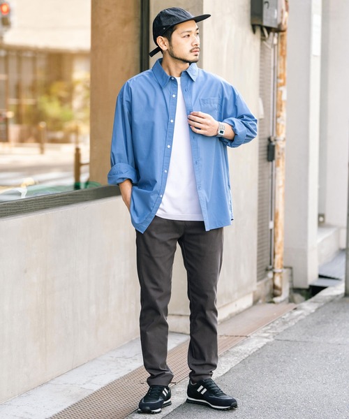 Rocky Monroe(ロッキーモンロー)の「接触冷感 多機能ストレッチイージーテーパードパンツ(その他パンツ・メンズ・ベージュ/グレー/オフホワイト/ブラック/インディゴブルー/ネイビー/サックスブルー/カーキ/ブルーグレー/チャコール・S/M/L/XL)」の21枚目の写真