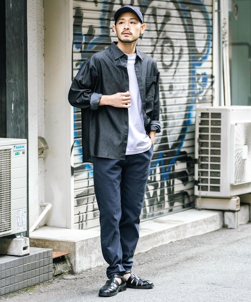 Rocky Monroe(ロッキーモンロー)の「接触冷感 多機能ストレッチイージーテーパードパンツ(その他パンツ・メンズ・ベージュ/グレー/オフホワイト/ブラック/インディゴブルー/ネイビー/サックスブルー/カーキ/ブルーグレー/チャコール・S/M/L/XL)」の16枚目の写真