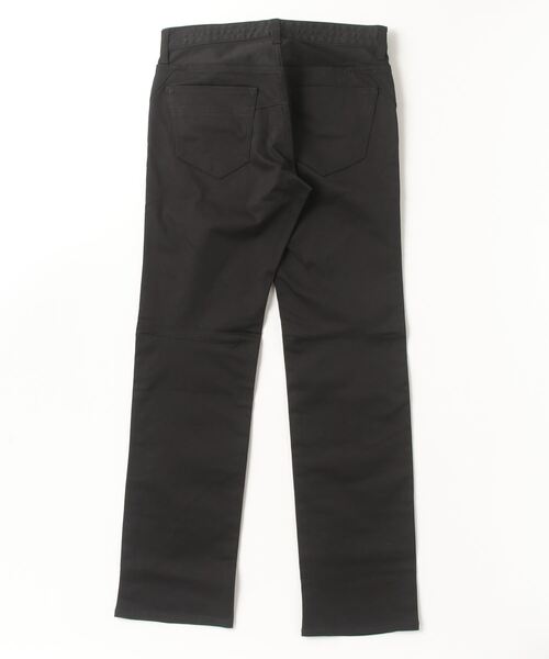 n(n) BY NUMBER (N)INE(エヌエヌバイナンバーナイン)の「STRAIGHT PANTS_STRECH CHINO / スリム ストレートパンツ トレッチチノ(デニムパンツ・メンズ・ブラック・3)」の6枚目の写真