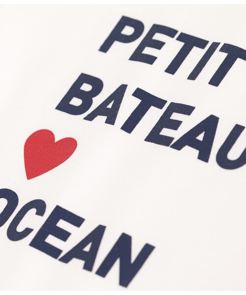PETIT BATEAU（プチバトー）の「半袖Ｔシャツ（Tシャツ/カットソー・キッズ・オフホワイト・18MONTH/12MONTH/24MONTH/36MONTH）」の3枚目の写真