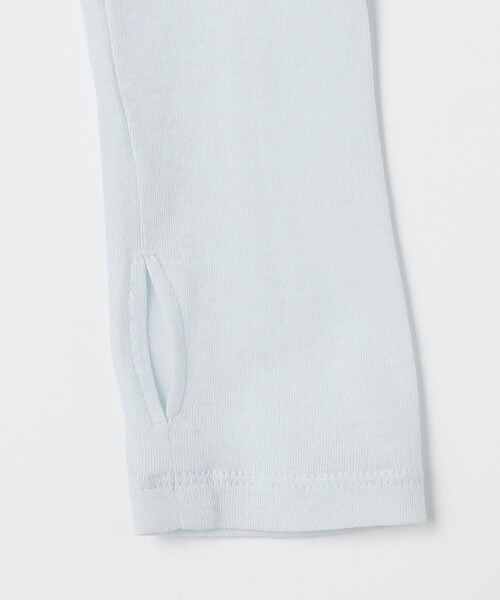 NOLLEY’S（ノーリーズ）の「MY STANDARD シアーロンT（Tシャツ/カットソー・レディース・ホワイト/ブラック/ネイビー/サックスブルー/キナリ・FREE）」の11枚目の写真