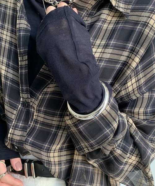 DouDou（ドゥドゥ）の「パイプバングル（ブレスレット・レディース・シルバー/ゴールド・FREE）」の7枚目の写真