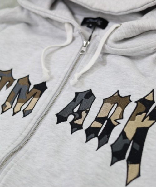 ATMARK(アットマーク)の「《2サイズ展開 / UNISEX 》オールドイングリッシュATMARKロゴ スウェット フルジップパーカー(パーカー・レディース・ホワイト/ブラック・MEDIUM/LARGE)」の20枚目の写真