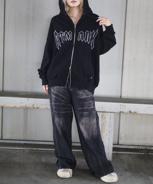 2サイズ展開 / UNISEX 》オールドイングリッシュATMARKロゴ スウェット