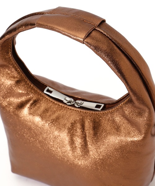 LAURA DI MAGGIO（ローラディマッジオ）の「(LAURA DI MAGGIO)ワンハンドルミニバッグ（ショルダーバッグ・レディース・ブルー/ブラウン・ONE SIZE）」の7枚目の写真