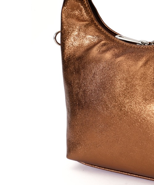 LAURA DI MAGGIO（ローラディマッジオ）の「(LAURA DI MAGGIO)ワンハンドルミニバッグ（ショルダーバッグ・レディース・ブルー/ブラウン・ONE SIZE）」の9枚目の写真