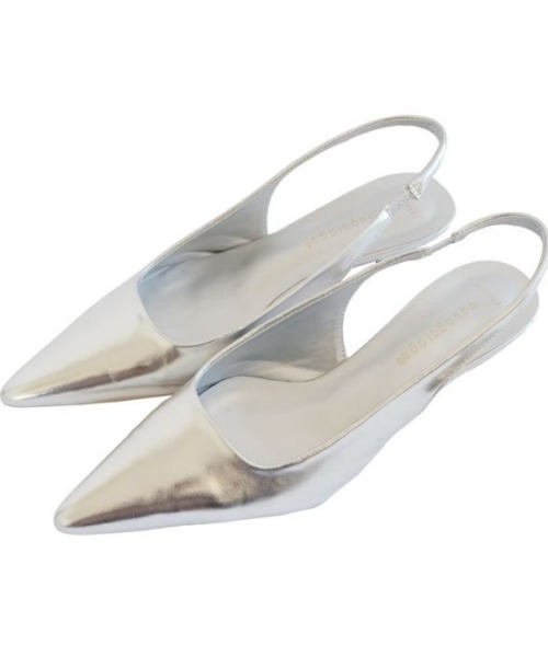 aquagarage(アクアガレージ)の「バックストラップローヒールパンプス(パンプス・レディース・レオパード/ブラック/シルバー・24.0cm/23.5cm/23.0cm)」の10枚目の写真