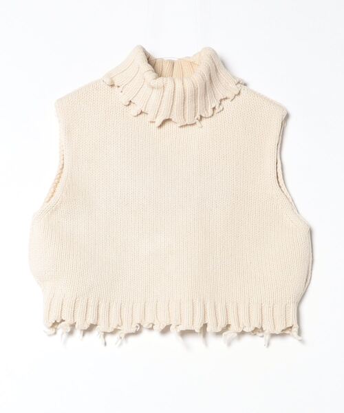 PERVERZE ニットベスト perverze ニットベスト ブランド古着】ニットベスト（ベスト