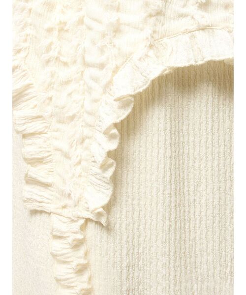 merry jenny（メリージェニー）の「ガーターフリルスカート（スカート・レディース・アイボリー/オフホワイト・FREE）」の10枚目の写真