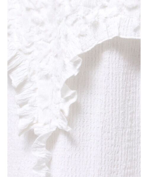 merry jenny（メリージェニー）の「ガーターフリルスカート（スカート・レディース・アイボリー/オフホワイト・FREE）」の11枚目の写真