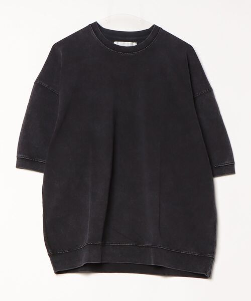 FIEVOLE(フィエボーレ)の「FIEVOLE フィエボーレ オーバーサイズ ピグメント TEE Tシャツ(Tシャツ/カットソー・メンズ・ブラック/ダークブラウン・MEDIUM/LARGE)」の9枚目の写真