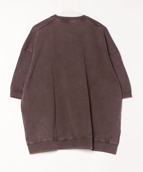 FIEVOLE(フィエボーレ)の「FIEVOLE フィエボーレ オーバーサイズ ピグメント TEE Tシャツ(Tシャツ/カットソー・メンズ・ブラック/ダークブラウン・MEDIUM/LARGE)」の11枚目の写真