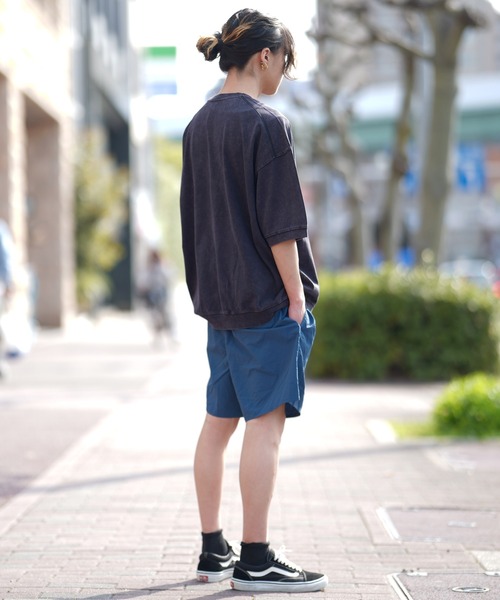 FIEVOLE(フィエボーレ)の「FIEVOLE フィエボーレ オーバーサイズ ピグメント TEE Tシャツ(Tシャツ/カットソー・メンズ・ブラック/ダークブラウン・MEDIUM/LARGE)」の15枚目の写真