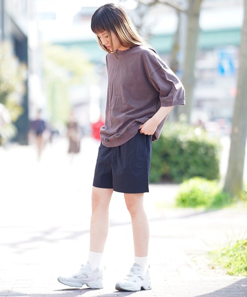 FIEVOLE(フィエボーレ)の「FIEVOLE フィエボーレ オーバーサイズ ピグメント TEE Tシャツ(Tシャツ/カットソー・メンズ・ブラック/ダークブラウン・MEDIUM/LARGE)」の21枚目の写真