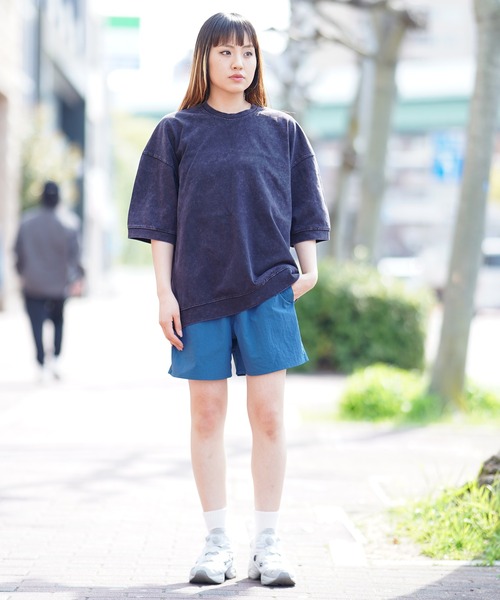 FIEVOLE(フィエボーレ)の「FIEVOLE フィエボーレ オーバーサイズ ピグメント TEE Tシャツ(Tシャツ/カットソー・メンズ・ブラック/ダークブラウン・MEDIUM/LARGE)」の7枚目の写真