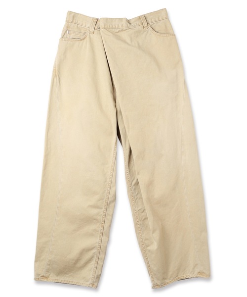 Jieda（ジエダ）の「OVER RAP CHINO PANTS（チノパンツ・メンズ・ブラック/ベージュ・1/2）」の14枚目の写真