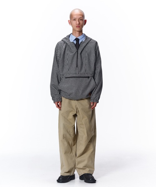 Jieda（ジエダ）の「OVER RAP CHINO PANTS（チノパンツ・メンズ・ブラック/ベージュ・1/2）」の3枚目の写真