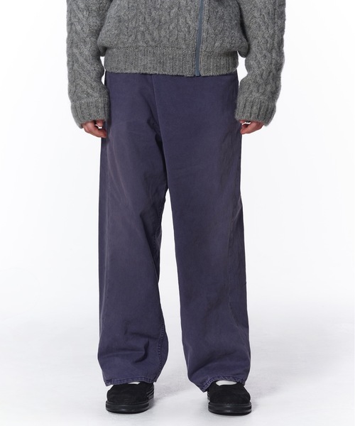 Jieda（ジエダ）の「OVER RAP CHINO PANTS（チノパンツ・メンズ・ブラック/ベージュ・1/2）」の10枚目の写真