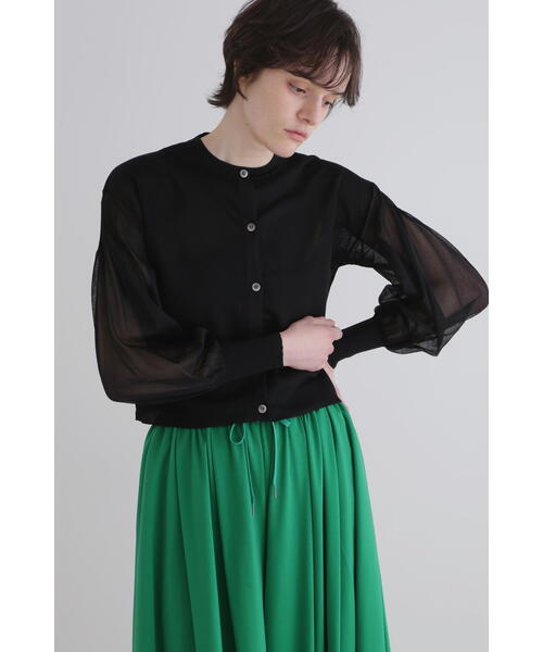 【LE PHIL】シアーニットカーディガン ◇シアーニットカーディガン（カーディガン/ボレロ）｜LE PHIL