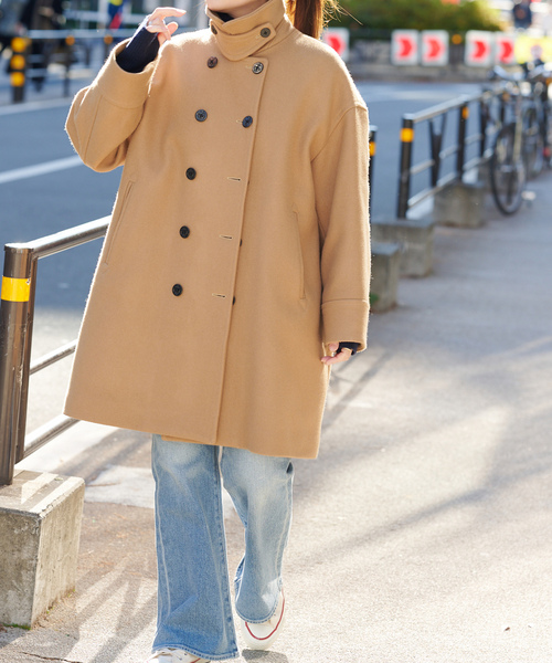 新品　JOURNAL STANDARD ピーコート　ベージュ JOURNAL STANDARD（ジャーナルスタンダード） ピーコート 36 ベージュ